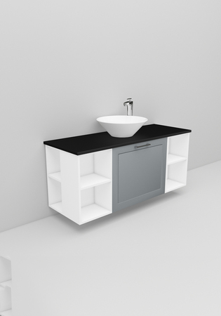 Flexline Underskap Modell 214.4 1200 Grå Mat Ramme