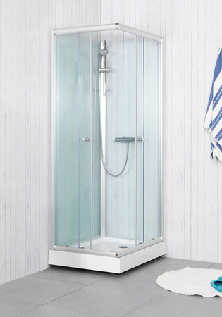 Lake Dusjkabinett 70X90 Corner Venstre