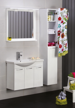 Speil Fix 750 Hvit Matt