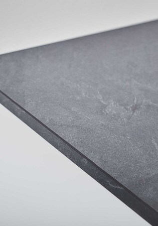 Benkeplate Mørk Skifer 1000