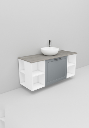 Flexline Underskap Modell 213.4 1200 Grå Mat Ramme