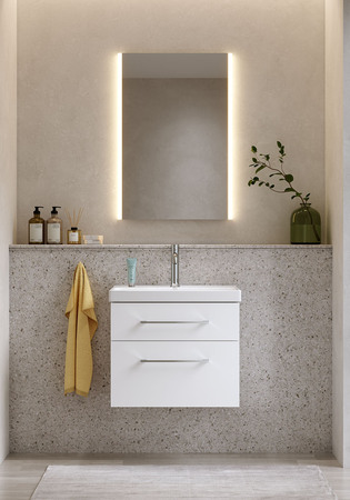 Servantskap Fix Trend Hvit Matt Med Servant 550