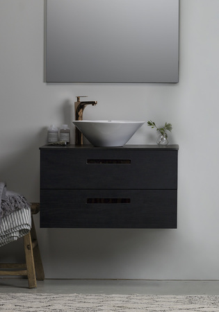 Noro Relounge 1000 Svart Fineer Underskap & Benkeplate