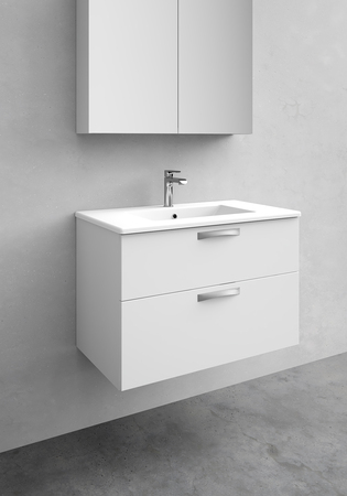 Servantskap City Hvit Matt 800