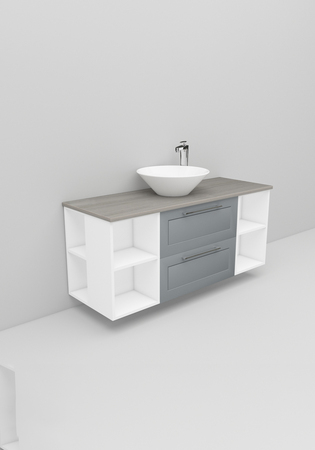 Flexline Servantskap M. 179.4 1200 Grå Mat Ramme