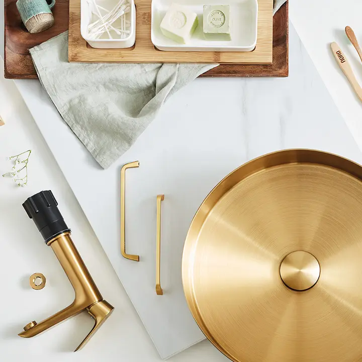 Detaljer i forskjellige materialer