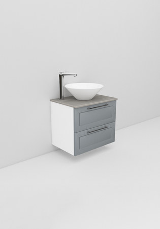 Flexline Servantskap M. 11.4 600 Grå Mat Ramme