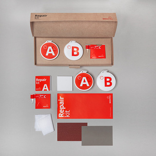 Reparasjonssett Hvit Støpemarmor