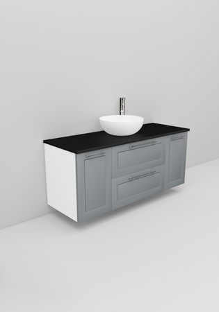Flexline Servantskap M. 160.4 1200 Grå Mat Ramme