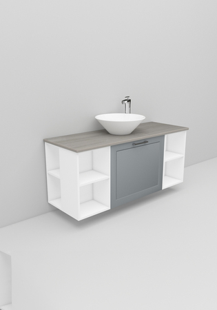 Flexline Underskap Modell 211.4 1200 Grå Mat Ramme