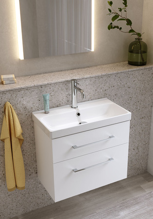 Servantskap Fix Trend Hvit Matt Med Servant 550