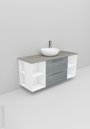 Flexline Servantskap M. 181.4 1200 Grå Mat Ramme