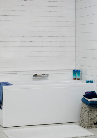 Badekar Cubic 160 Venstre