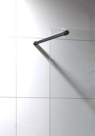 Dusjvegg Frost Dv 115 Svart Klart Glass
