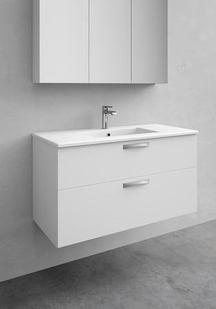 Servantskap City Hvit Matt 1000