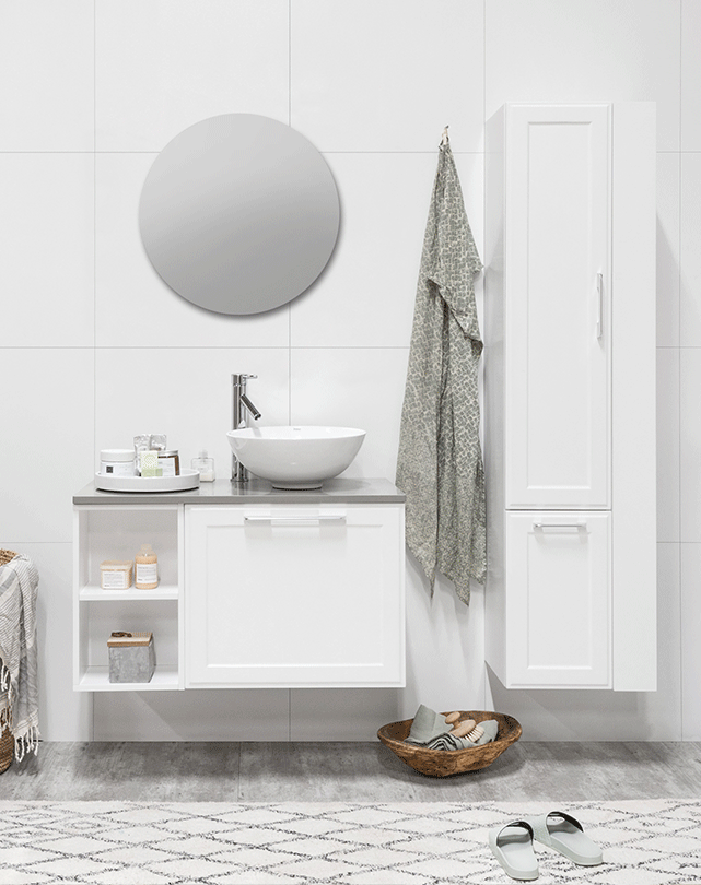 Noro Flexline baderomsmøbler - for store og små baderom