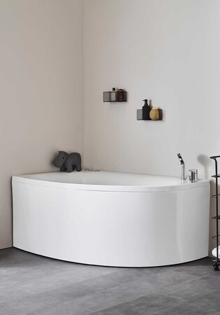 Massasje Badekar Sand 160 Platinum Høyre