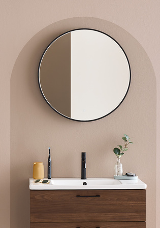 Speil Mood Rundt Med Lys Led 700