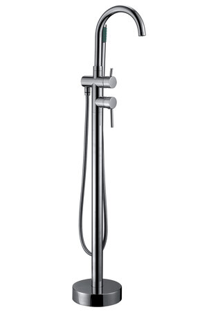 Gulvblandebatteri Sand Krom