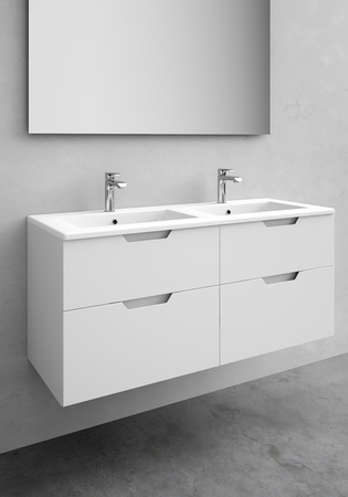 Servantskap Studio Hvit Matt 1200D