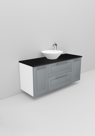 Flexline Servantskap M. 158.4 1200 Grå Mat Ramme
