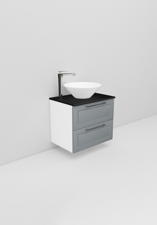 Flexline Servantskap M. 14.4 600 Grå Mat Ramme