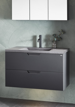 Servantskap Studio Antracit Med Servant Attract Betong 900