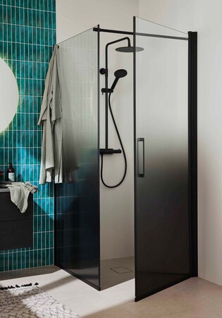 Dusjhjørne Frost Concept Vegg 90 Dør 90 Høyre Gradientglas